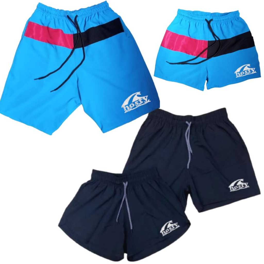 IMPERDÍVEL Kit Casal 4 peças Casal Tecido Tactel com Elastano ( Lycra ) ideal para praia, pijama