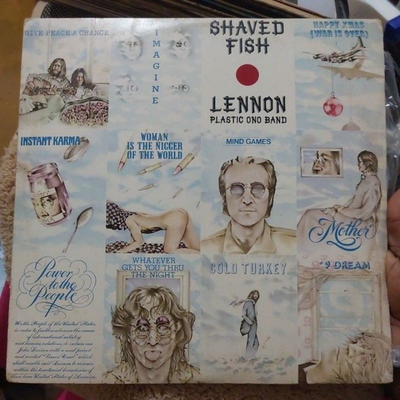 Disco de Vinil Usado - Shaved Fish - Lennon Plastic Ono Band