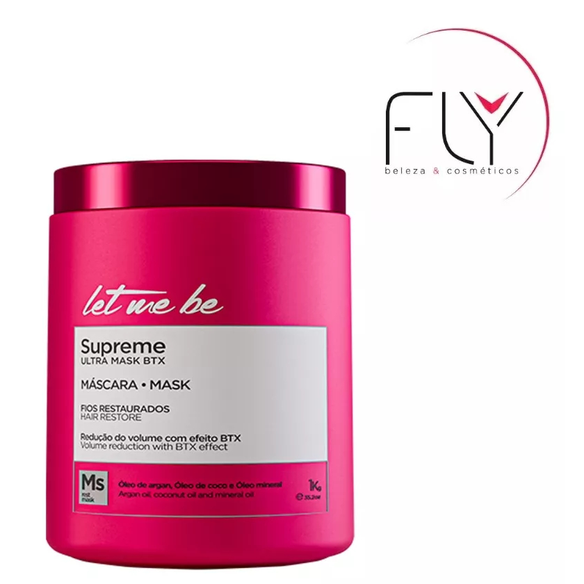 Btox Capilar Let Me Be Supreme Ultra Mask - Hair Restore 1000gr# O Melhor!