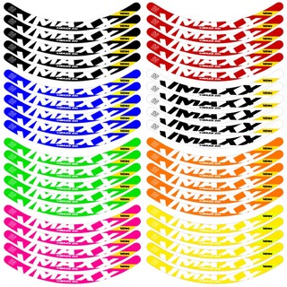 Kit 12 Adesivos Vmaxx Roda Bike Vzan 2023 Vbrake Bicicleta Ciclismo Aro 24 Aro 26 Aro 29