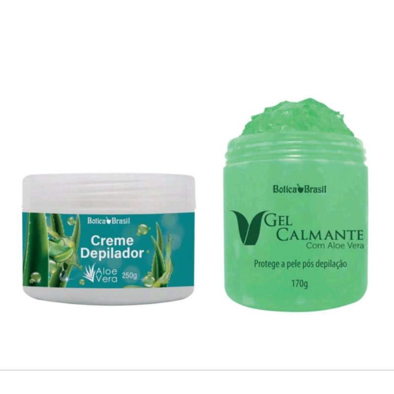 Creme depilatorio + Gel Calmante aloe vera