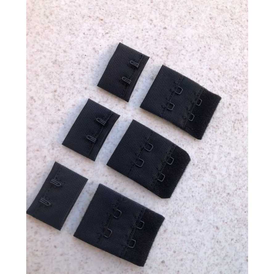 kit 10 Pares de Fecho Para Sutiã Body Colchetes Aviamento Custura Acabamento