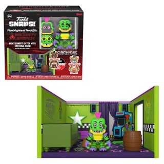 FUNKO SNAPS! FIVE NIGHTS AT FREDDYS - MONTGOMERY GATOR WITH DRESSING ROOM PLAYSET (70822)  ORIGINAL em Oferta na Shopee