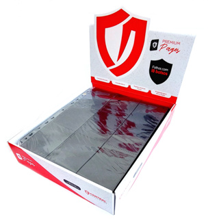 10 Folhas Pretas Premium Para Fichário Central Pages Com 18 Bolsos Pokemon Magic em Oferta na Shopee