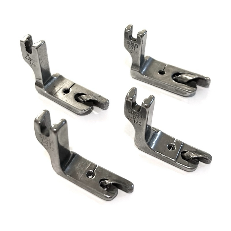 Calcador Barra Bainha De Lenço LOT 1/2/3/4/5/6/7/9 Reta Ind em Oferta na Shopee