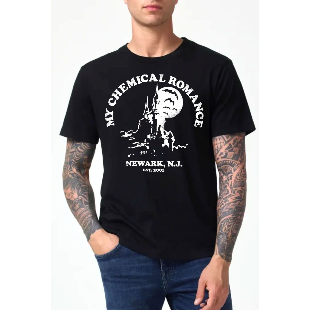 Camiseta My Chemical Romance banda vários modelos em Oferta na Shopee
