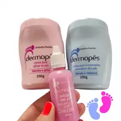 KIT DERMOPES AFINA HIDRATA E RESTAURA E MILAGRES DOS PES