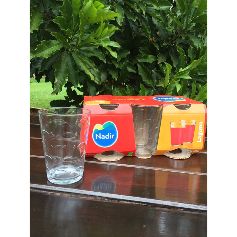 Jogo de 6 Copos, Copo de Vidro, 265 ml, Laguna - Nadir