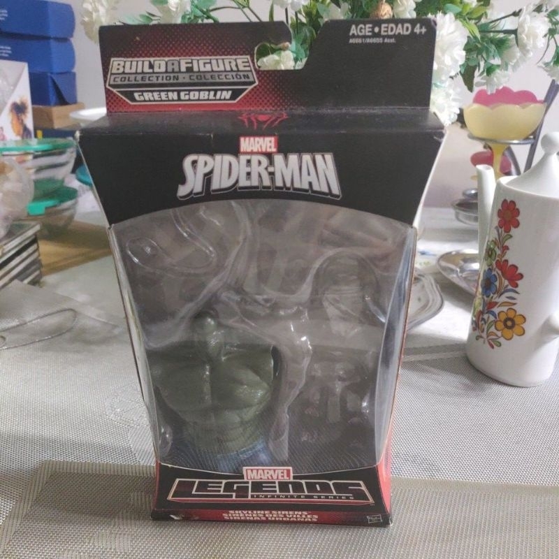 PEÇA BAF TRONCO DO GREEN GOBLIN ULTIMATE DUENDE VERDE WAVE MARVEL LEGENDS HASBRO BLACK CAT