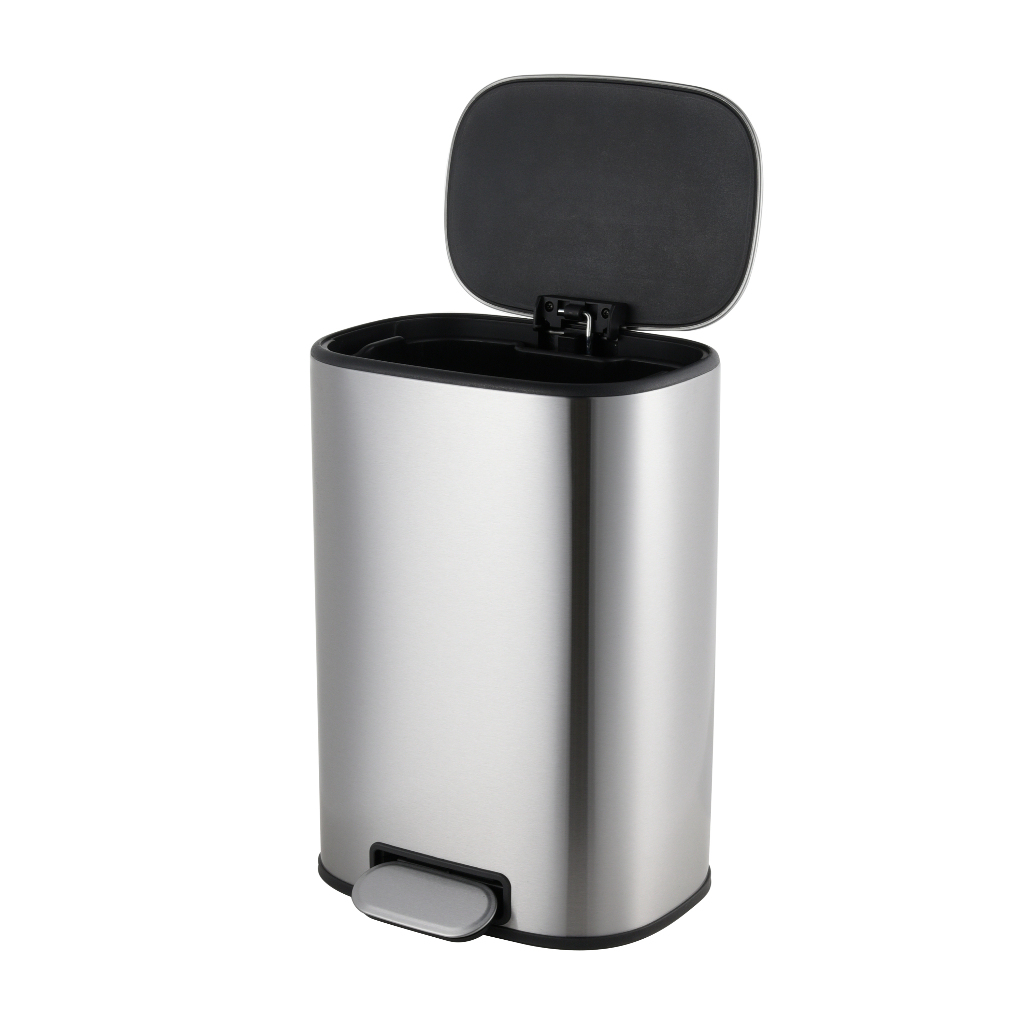 Lixo Slim Para Banheiro Lixeira Para Cozinha Com Pedal 12 Litros Lixeira Para Cozinha Grande