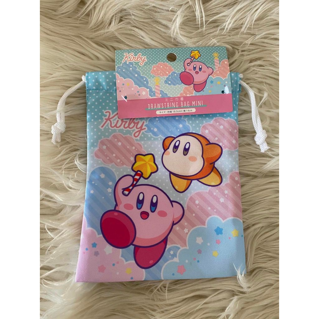 Mini Bolsa Saquinho Com Cordão Kirby e Waddle Dee My Melody & Kuromi.