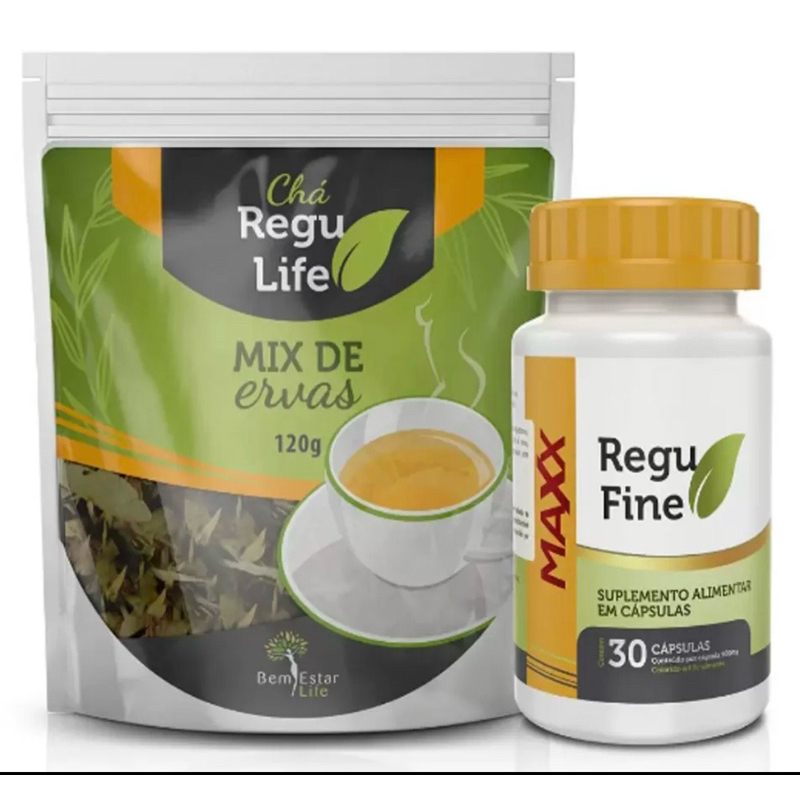 Regu fine Maxx + Chá regu life 120g