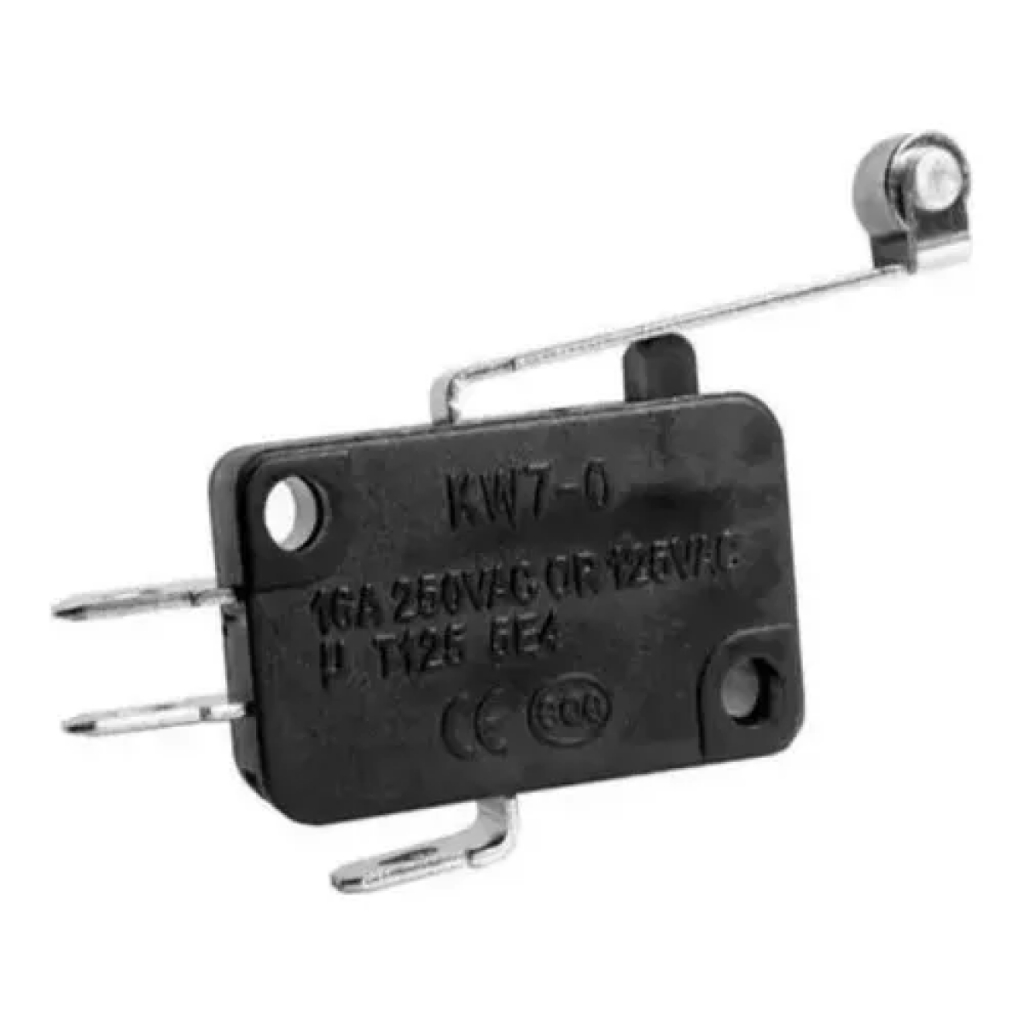 5pcs Chave Micro Switch Fim De Curso Haste 29mm Com Roldana