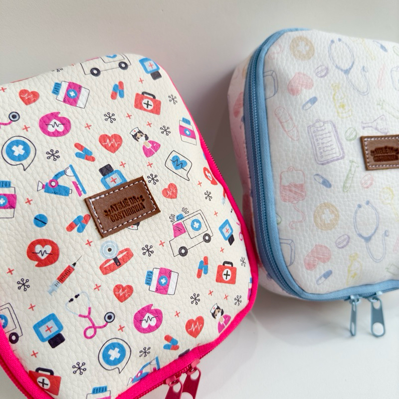 Necessaire farmacinha organizador de bolsa, necessaire do bebê