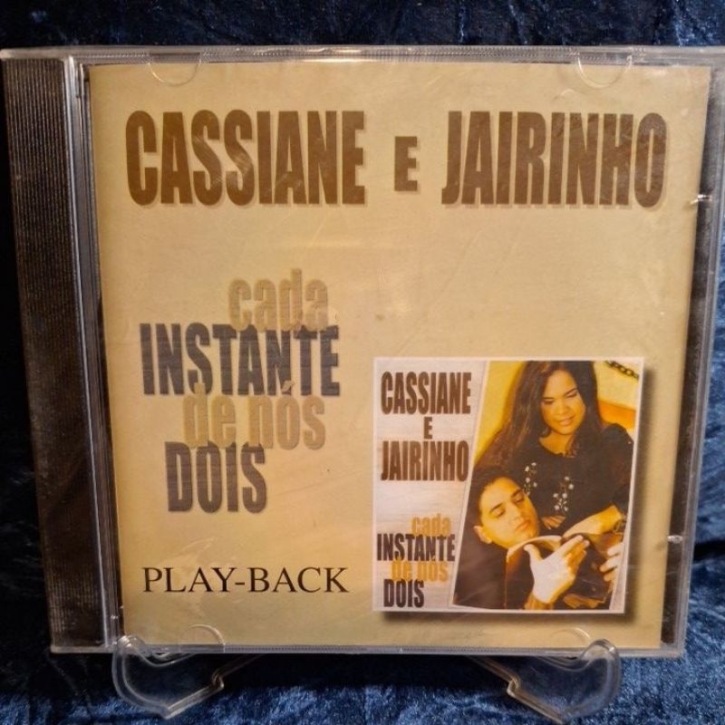 CD PlayBack Cassiane e Jairinho Cada instante de nós dois, Lacrado