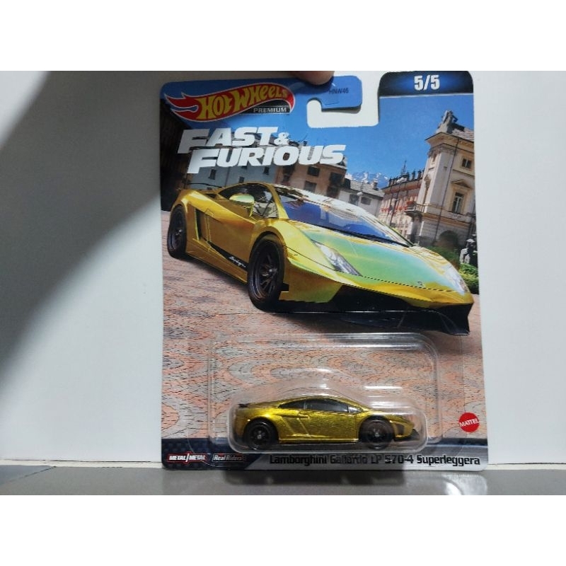 Lamborghini Gallardo Série Premium Fast&Furious 1/64 Hot Wheels