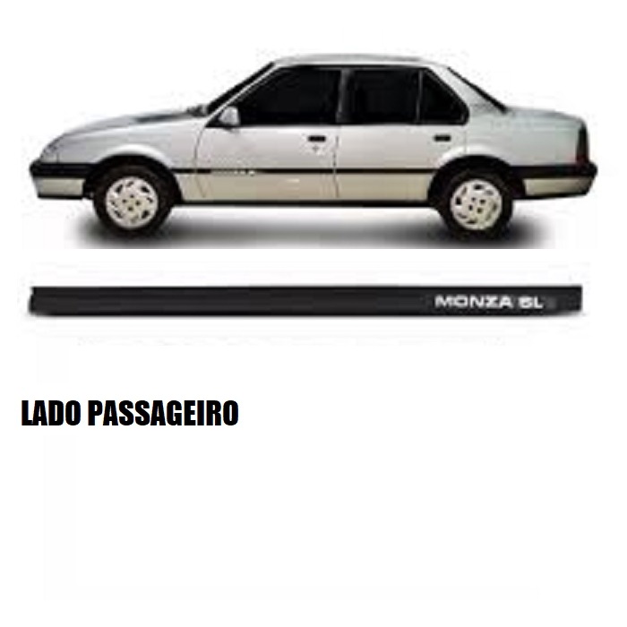 FRISO LATERAL MONZA 4 PORTAS MODELO SL PORTA DIANTEIRA DIREITA