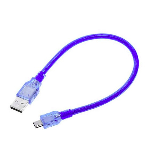 Cabo Usb C 30cm Blindado Conector Microcontrolador Tipo Usb-C
