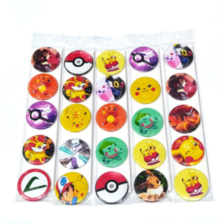 Cartela De Buttons Pins Broches Pokémon Com 5 Unidades Sortidas Universo Gamer / Player / Jogos / Desenhos / Animes em Oferta na Shopee