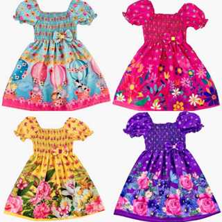 Bufantes Vestidos  Novos Modelos Premium Princesinha Barato em Oferta na Shopee