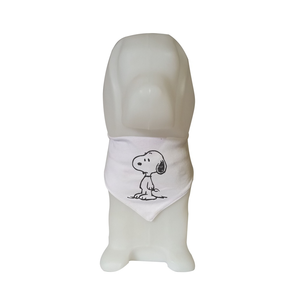 Bandana Cachorro Snoopy Peanuts Personalizada  para Cachorro animal Porte Grande Medio Pequeno
