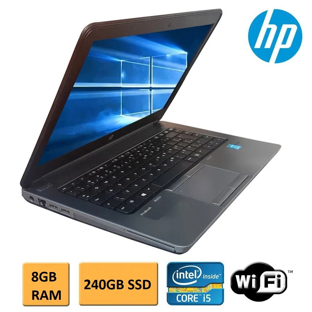 NOTEBOOK HP PROBOOK G1 8GB RAM 240GB SSD WINDOWS 10