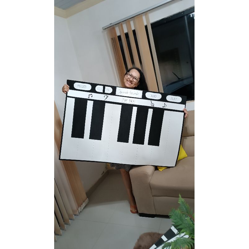 Teclado Gigante em Eva
