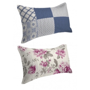Kit 2 Travesseiros Matelado Estampado Macio Diversas Cores