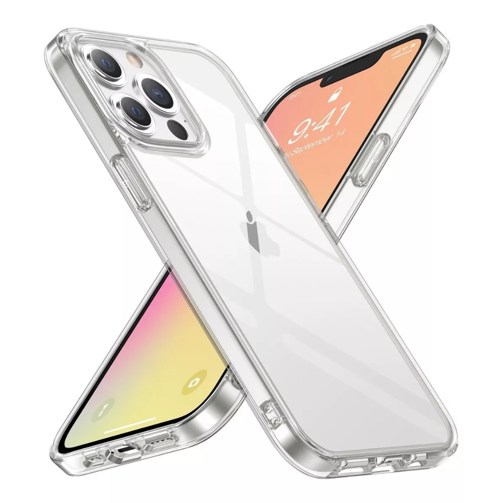 Capa Capinha Anti Queda Clear Transparente Para Iphone 15, 15 Pro, 15 Pro Max