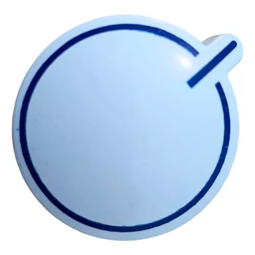 Botão do Timer na cor Azul Para aa Lavadora De Roupas Suggar Aleluia de 4kg