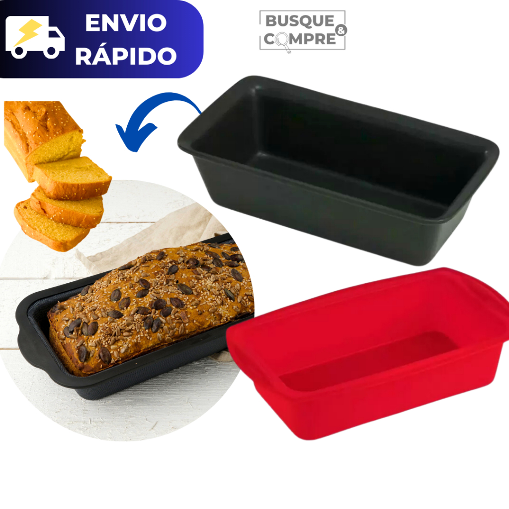 Forma para Pão Bolo Assadeira Molde de Silicone Dobrável Resistente a Temperatura Alta Assadeira em Oferta na Shopee