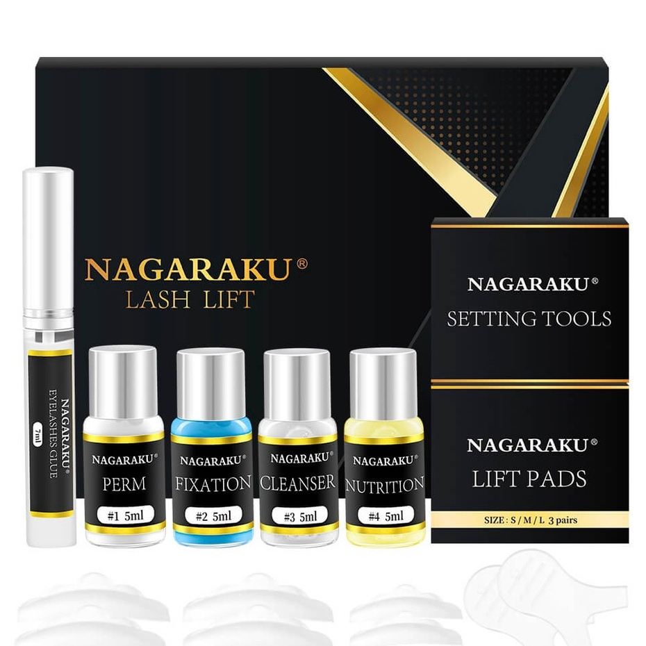 Kit Lash Lifting Lift Nagaraku E Brown Lamination Para Cílios e Sobrancelhas Profissional Original em Oferta na Shopee