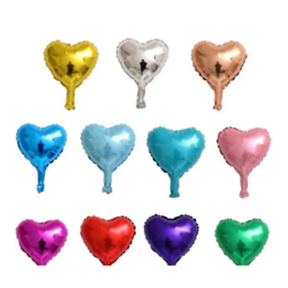 25 Balão Metalizado Mini Coração 12cm 5 Polegadas Festa e decoração em Oferta na Shopee