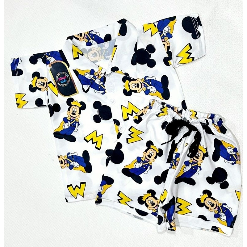 MAURICINHO  MICKEY  REALEZA CONJUNTO TEMÁTICOS ANIVERSÁRIO em Oferta na Shopee