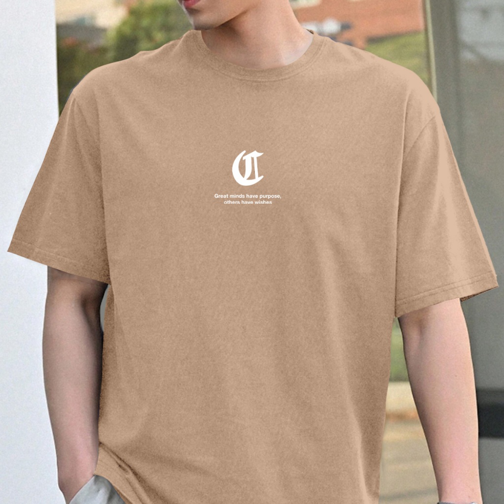 T Shirt Bordada Minimalista Camiseta Academia Estampa Dia Noite Frase Great Minds Camisa Mentes Gra