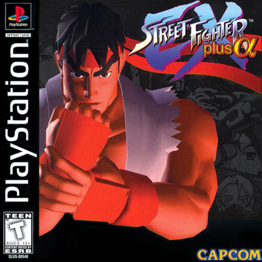 Street Fighter EX Plus Alpha JOGO PSOne