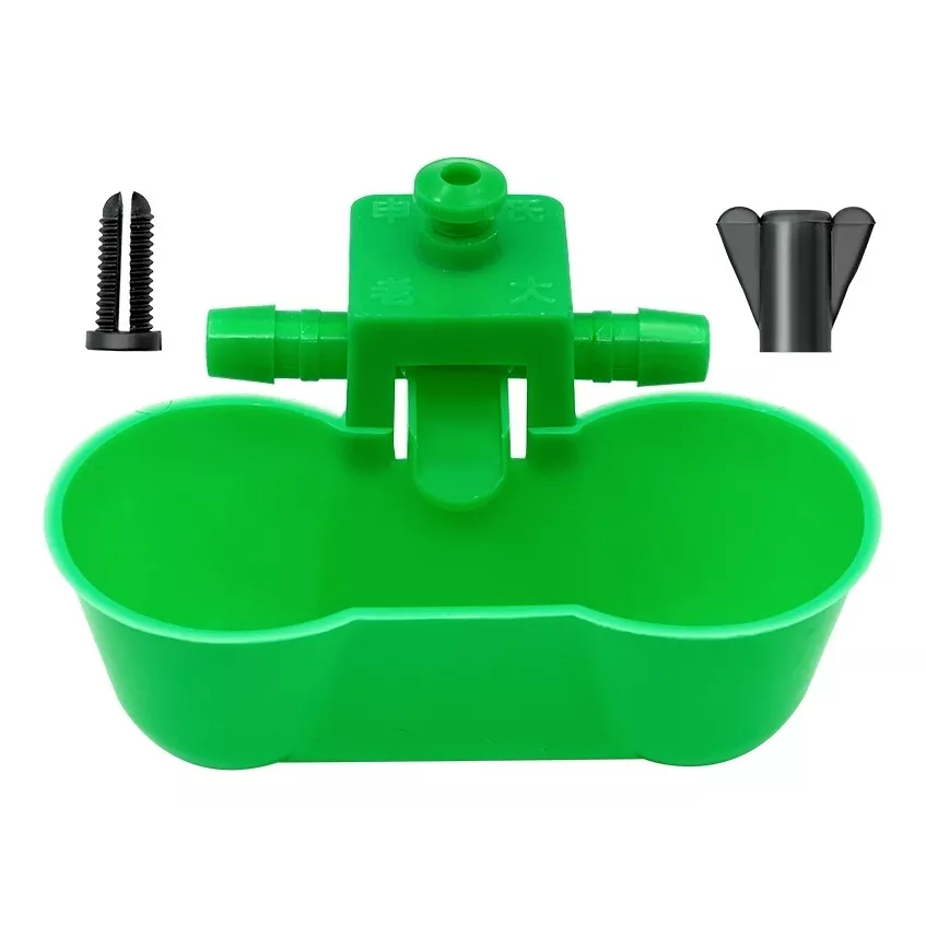 Kit 05 Bebedouro Automático Copinho Duplo Galinha Frango Codorna