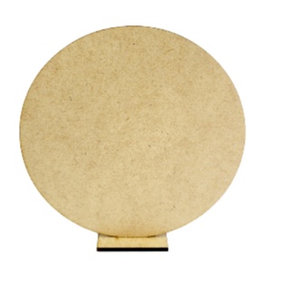 Kit 10 Mini Cenário MDF Redondo em Oferta na Shopee