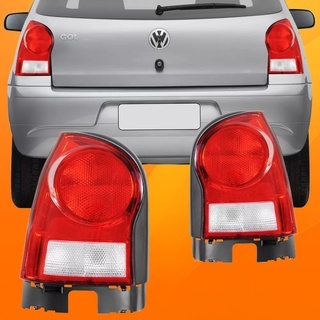 Par Lanterna Traseira Gol G4 Bicolor 2005 A 2008