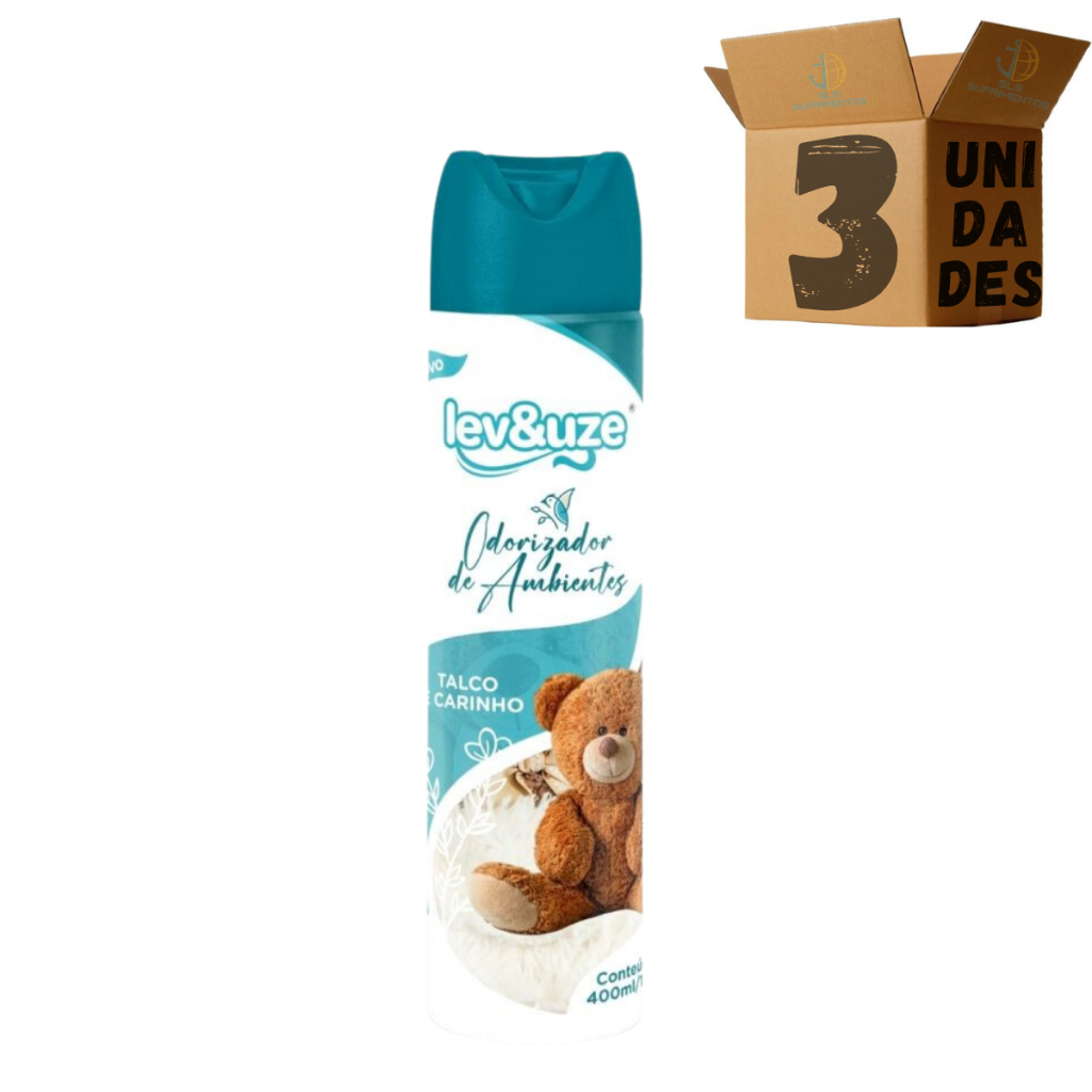 Kit 3 Odorizador De Ambientes Lev&uze 400ml