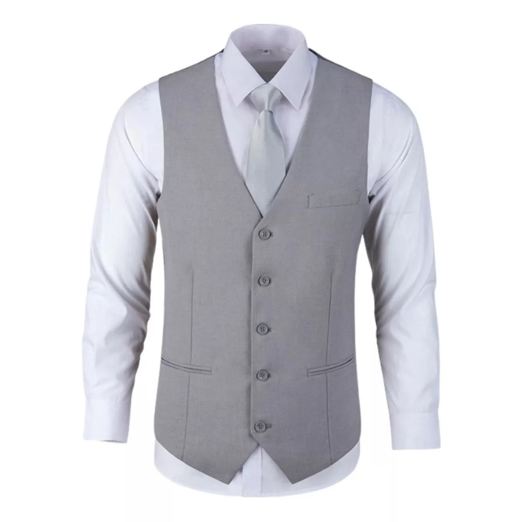 Colete Social Masculino Promoção Destaque C/ Regulagem Tendencia