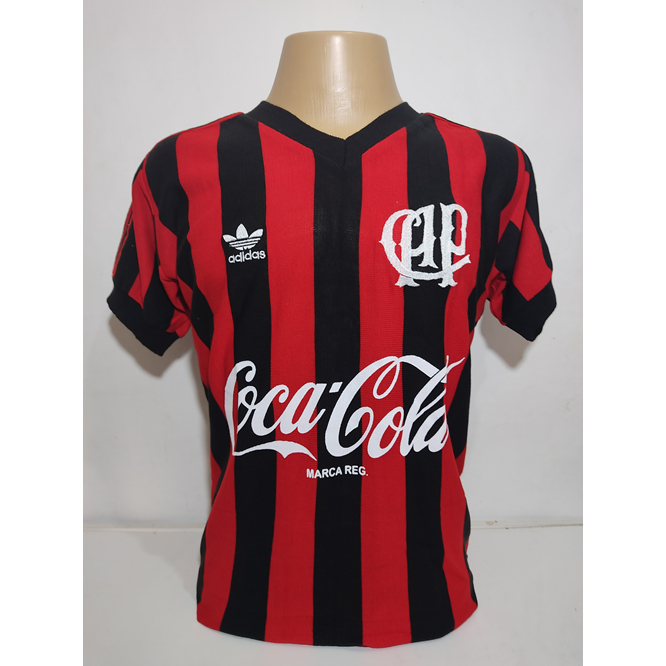 Camisa retrô do Athletico Paranaense 1989 manga Curta - Pré Encomenda