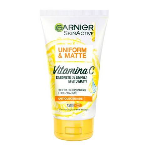 Sabonete Facial Antioleosidade Vitamina C Garnier em Oferta na Shopee