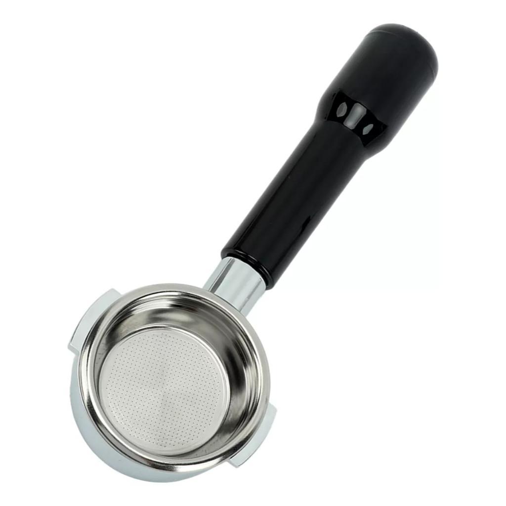 Porta-filtros Cachimbo 58mm Para Máquina Espresso Cabo em ABS - Duas Abas