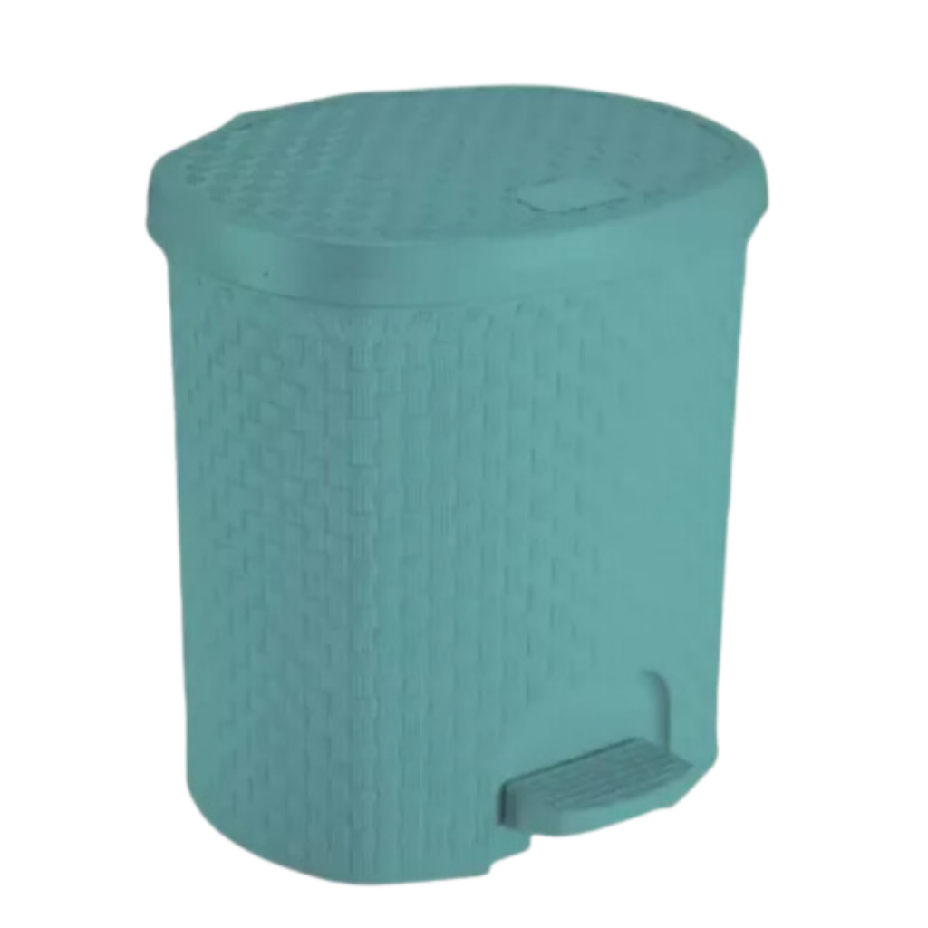 Lixeira Nitron Rattan Com Pedal 6 Litros Para Banheiro em Oferta na Shopee