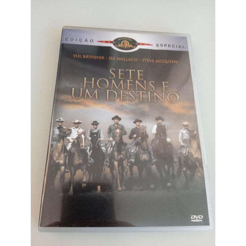 DVD filme sete homens e um destino ótimo estado mídia e capa