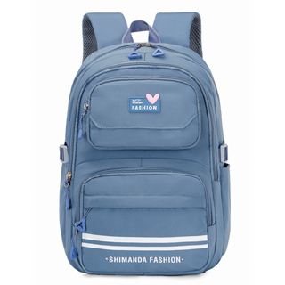 Mochila Feminina escola de nylon Impermeável Novo Modelo em Oferta na Shopee