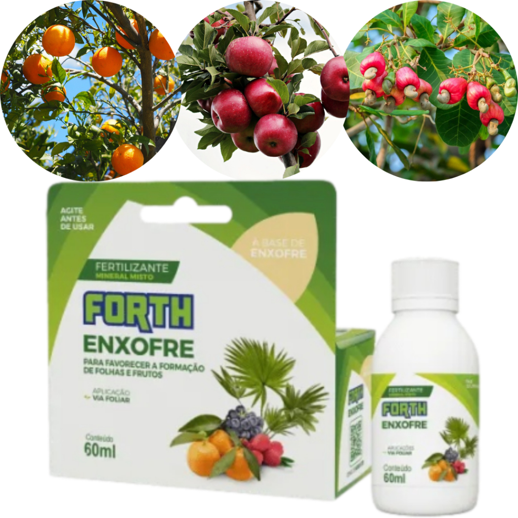 Fertilizante Enxofre 60ml Concentrado Forth em Oferta na Shopee