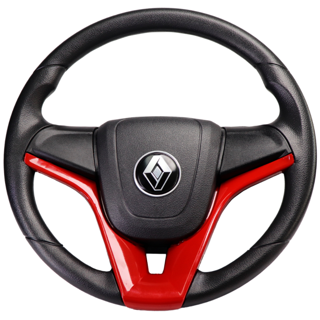 Direção Esportiva cruze vermelho para renault Clio/Logan/Sandero/Megane/Kangoo