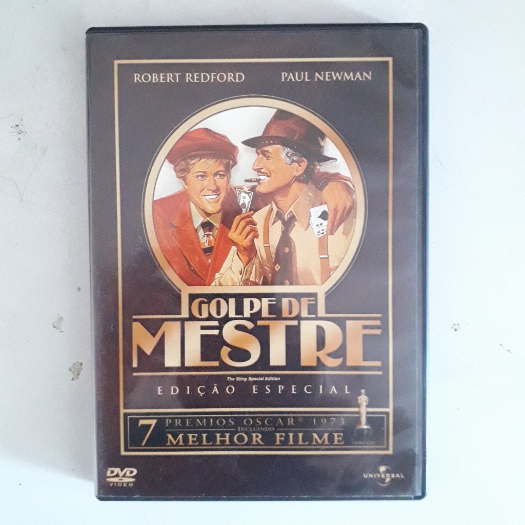 DVD Golpe De Mestre - The Sting - Edição Especial  - Paul Newman - Robert Redford
